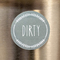 Manyetik Yuvarlak Kirli Temiz Bulaşıklar Kirli Bulaşık İşareti bulaşık makinesinde temiz kirli etiket