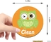 OEM Hayvan Baykuş manyetik Temiz Kirli Flip Sign Bulaşık Makinesi Etiket Temiz Kirli