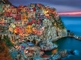 1000 Parça Yetişkin Papaer Yapboz Cinque Terre 26.75*19.75 8 Yaşındakiler İçin